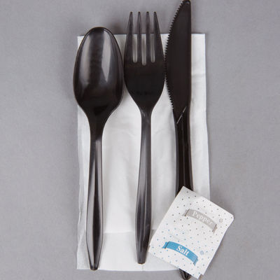 fourchettes des couverts 100% de PLA CPLA de 9in et couteaux biodégradables compostables de cuillères