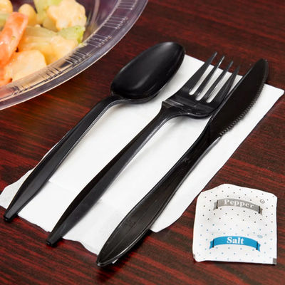 fourchettes des couverts 100% de PLA CPLA de 9in et couteaux biodégradables compostables de cuillères