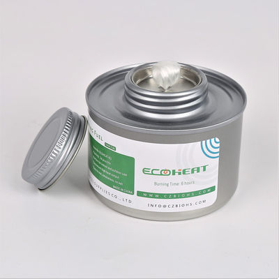 24pcs 6 heures faisant cuire le carburant liquide de carburant de plat de friction de mèche de carburant pour le plat de friction