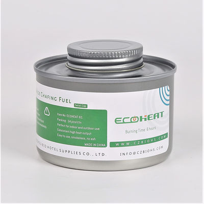 24pcs 6 heures faisant cuire le carburant liquide de carburant de plat de friction de mèche de carburant pour le plat de friction