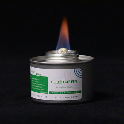 24pcs 6 heures faisant cuire le carburant liquide de carburant de plat de friction de mèche de carburant pour le plat de friction