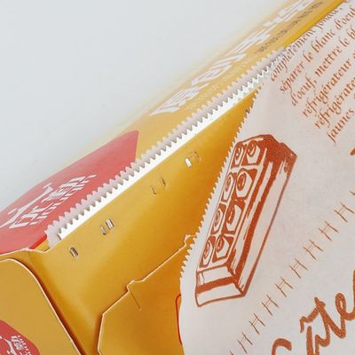230C collent non le papier de cuisson de emballage 30CMX10M de silicone de papier parcheminé d'emballage de nourriture