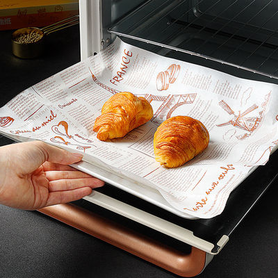 230C collent non le papier de cuisson de emballage 30CMX10M de silicone de papier parcheminé d'emballage de nourriture