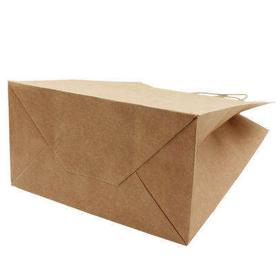 Sac blanc jetable biodégradable de cadeau de la vaisselle 130g 135g de Papier d'emballage avec des poignées