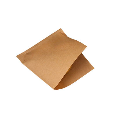 sandwich ouvert sulfurisé à papier du sac 45gsm de 13x13cm le double met en sac la poche d'enveloppe d'hamburger