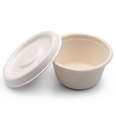 saladier jetables de soupe à papier de 1oz 2oz 4oz avec des couvercles partagent des tasses