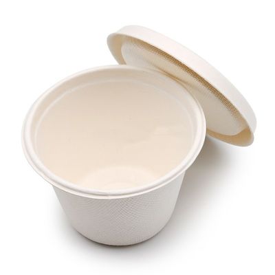 saladier jetables de soupe à papier de 1oz 2oz 4oz avec des couvercles partagent des tasses