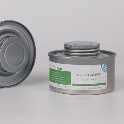 brûleur à carburant pratique de approvisionnement à bouchon vissable de brûleur de plat de friction de mèche de la fondue 4Hours pour le buffet