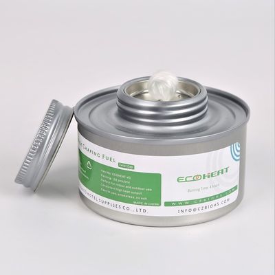 brûleur à carburant pratique de approvisionnement à bouchon vissable de brûleur de plat de friction de mèche de la fondue 4Hours pour le buffet