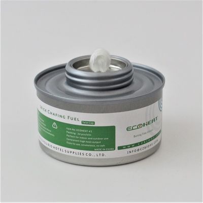 Gel de friction de réchauffeur de nourriture de degré du carburant 6hours de mèche de restaurant d'hôtel