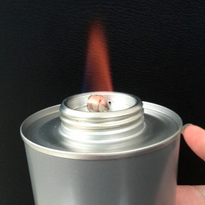 brûleur à carburant pratique de approvisionnement à bouchon vissable de brûleur de plat de friction de mèche de la fondue 4Hours pour le buffet