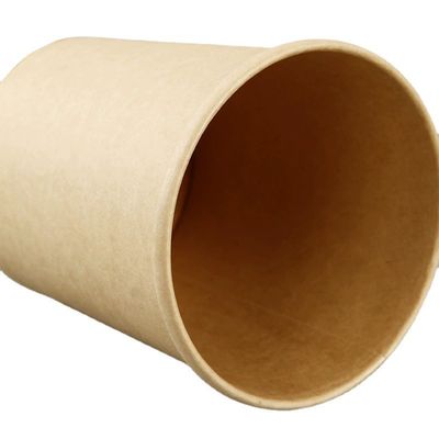 Cuvettes de papier servantes de partie 8oz 12oz de soupe jetable enduite à tasse de papier du PE pour la nourriture froide chaude