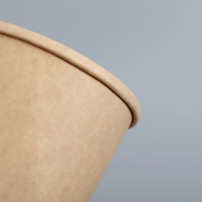 Cuvettes de papier servantes de partie 8oz 12oz de soupe jetable enduite à tasse de papier du PE pour la nourriture froide chaude