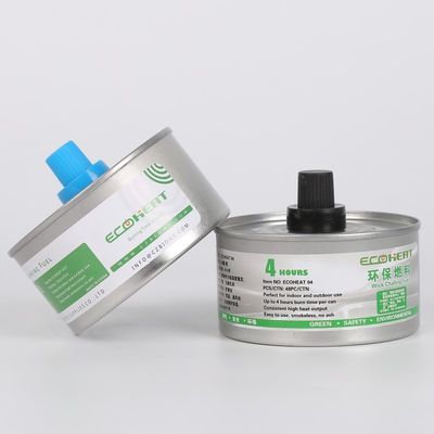 le brûleur sans fumée de friction de plat de friction de carburant de mèche d'équipement de la nourriture 4H met en boîte pour l'hôtel