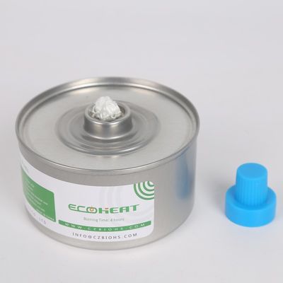 le brûleur sans fumée de friction de plat de friction de carburant de mèche d'équipement de la nourriture 4H met en boîte pour l'hôtel