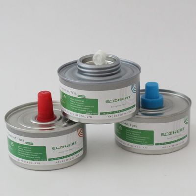 Les 24 chaleurs sûres liquides de mèche pratique de paquet gel de friction de carburant de 6 heures avec la mèche
