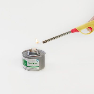 Les 24 chaleurs sûres liquides de mèche pratique de paquet gel de friction de carburant de 6 heures avec la mèche