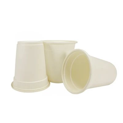 la fécule de maïs de PLA 16oz bio sortent à boisson Starbucks de tasses de café les tasses chaudes de boisson