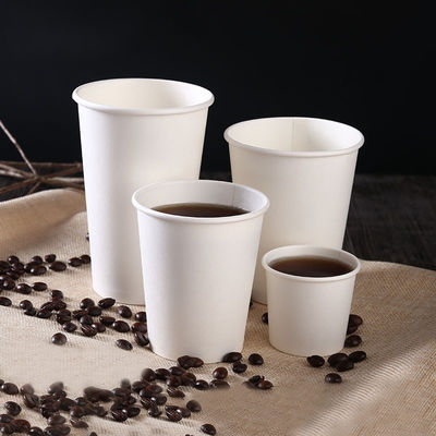 Tasses de café potables faites sur commande du thé 12oz 360ml de Logo Disposable Paper Cups Hot avec des couvercles