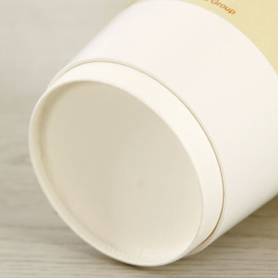 tasse de papier à usage unique jetable de double couche de tasse de café de livre blanc de 16oz 500cc
