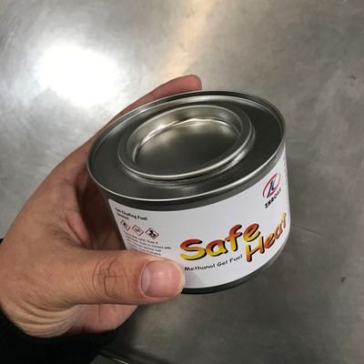 brûleur de friction de plat de carburant de gel de réchauffeur de nourriture de carburant de gel durable de méthanol de 200g Ashless